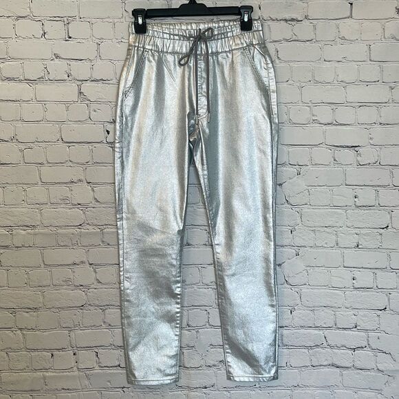 Juicy Couture Silver Pants - Picture 1 of 5